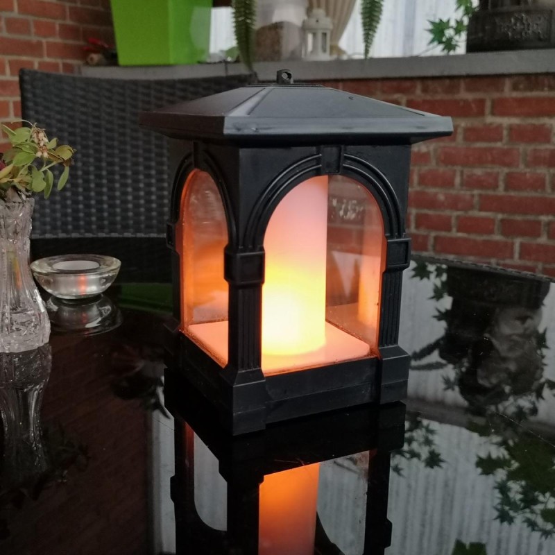 SunFlame Premium solcelle lanterne med USB funktion