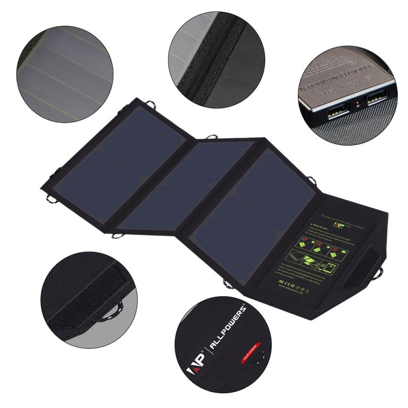 21W solcelleoplader