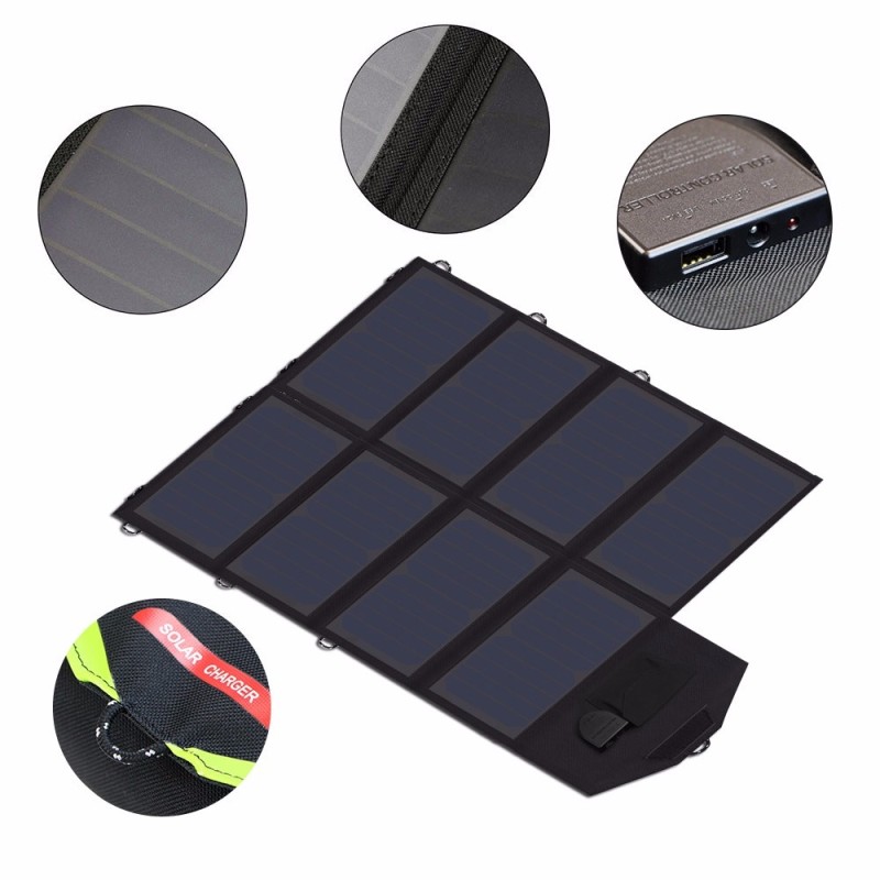 40W solcelleoplader