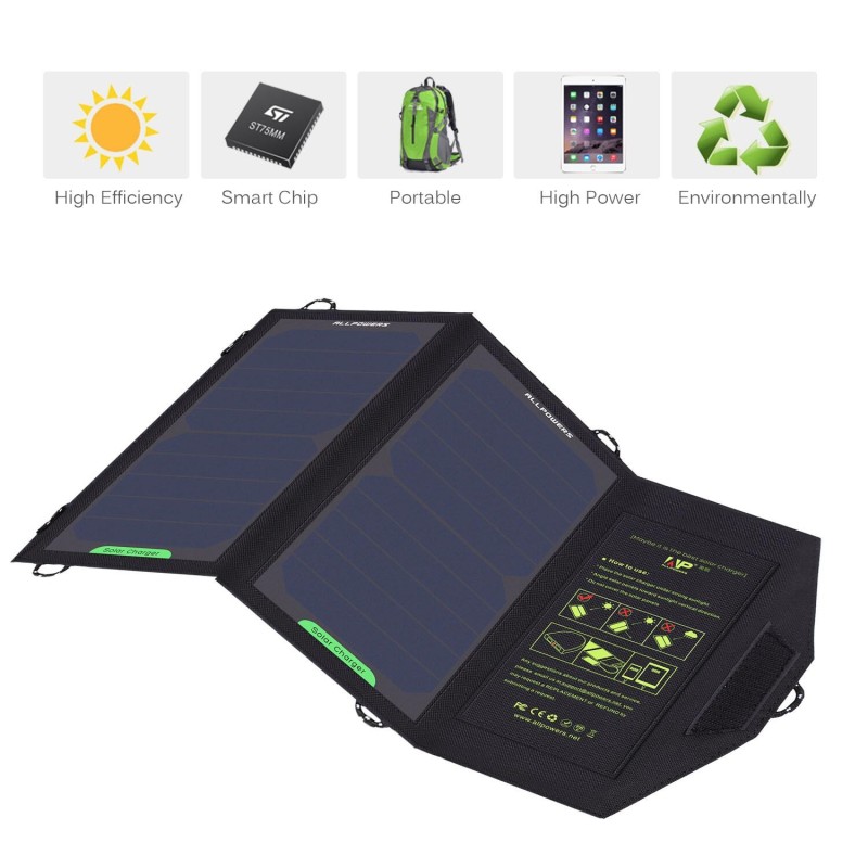 10W solcellepanel