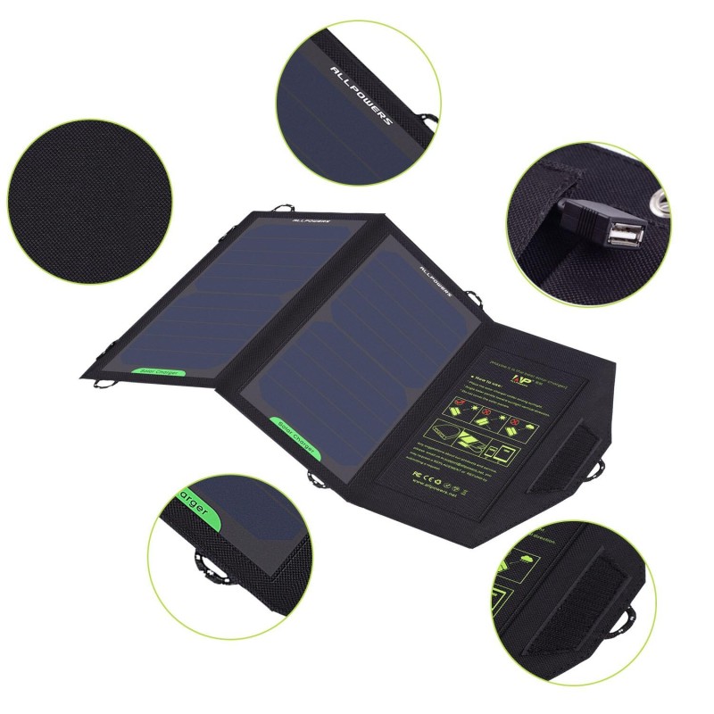 10W solcellepanel