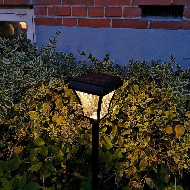 God solcellelampe