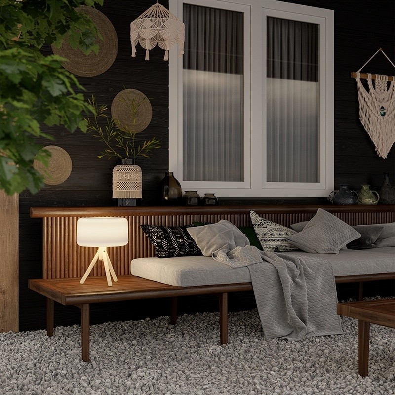 Chloe solcelle hybrid lampe