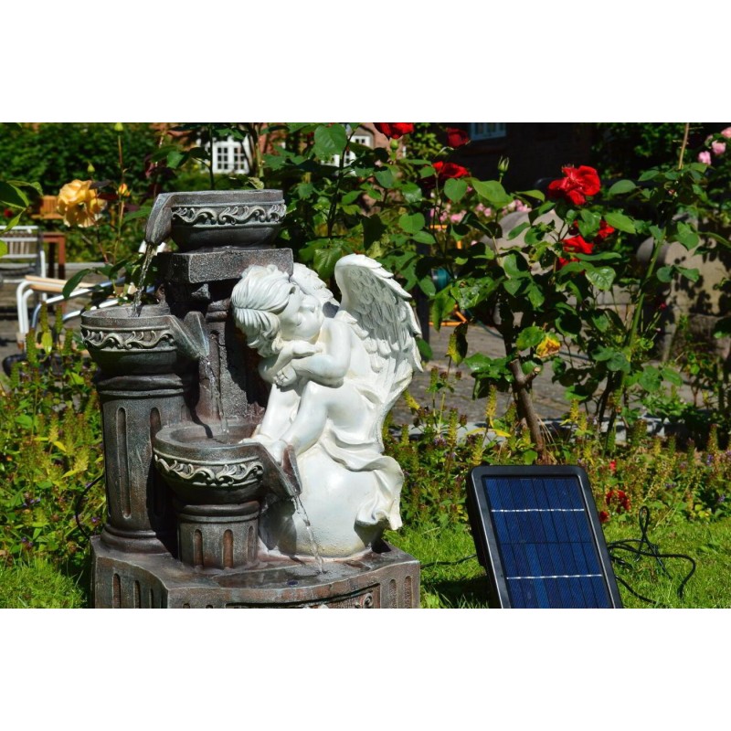 Solcelle springvand