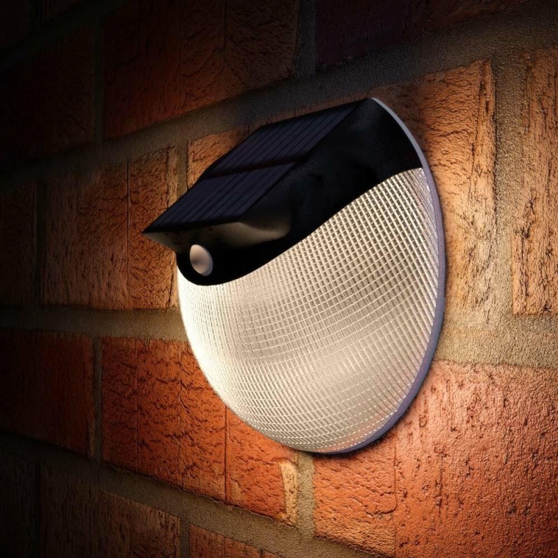 Guide Varm Hvid Solcelle Sensorlampe