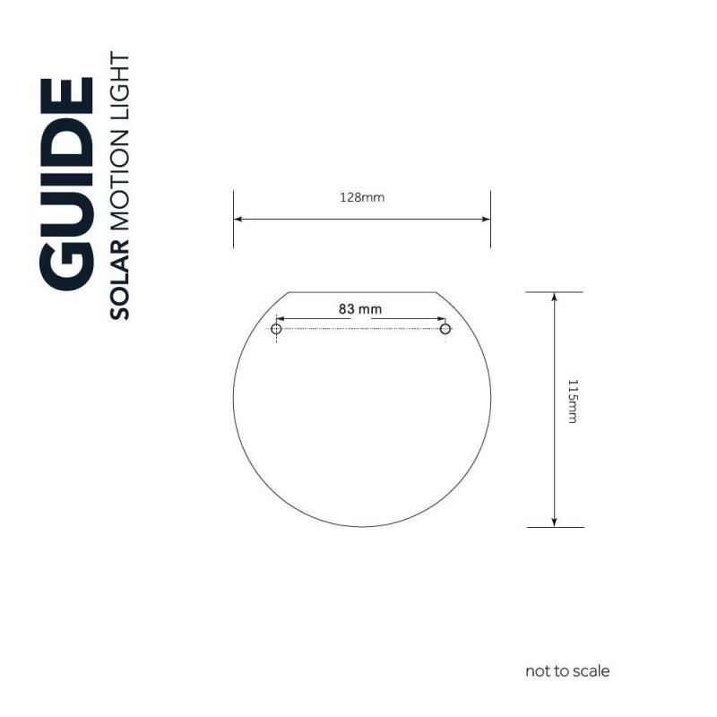Guide Solcelle Sensorlampe