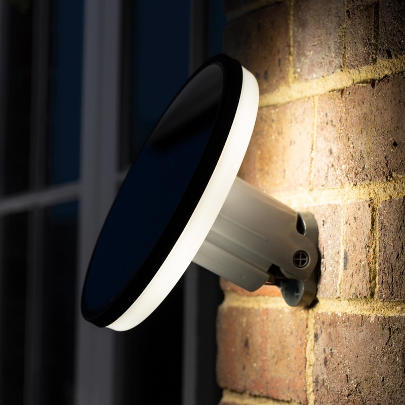Halo solcelle væglampe (150 lumen)