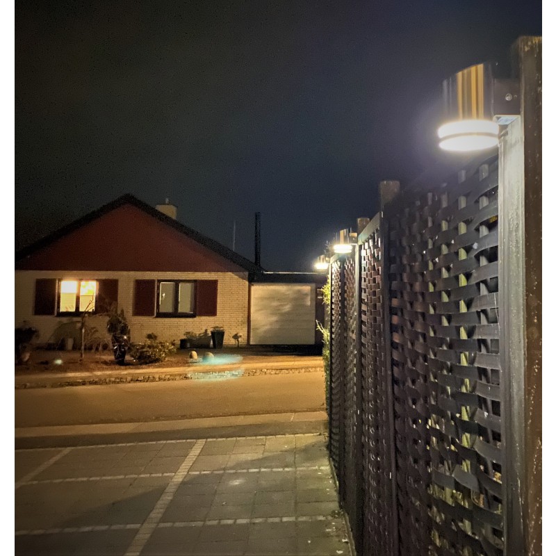 Truro ST solcelle væglampe