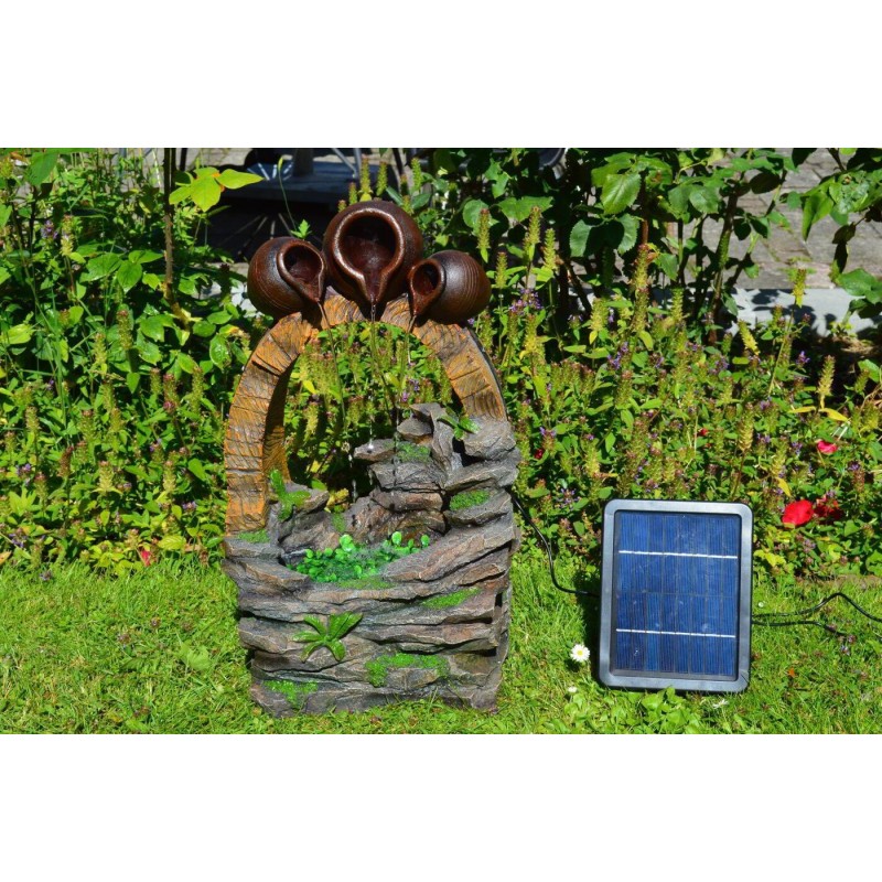 Solcelle springvand