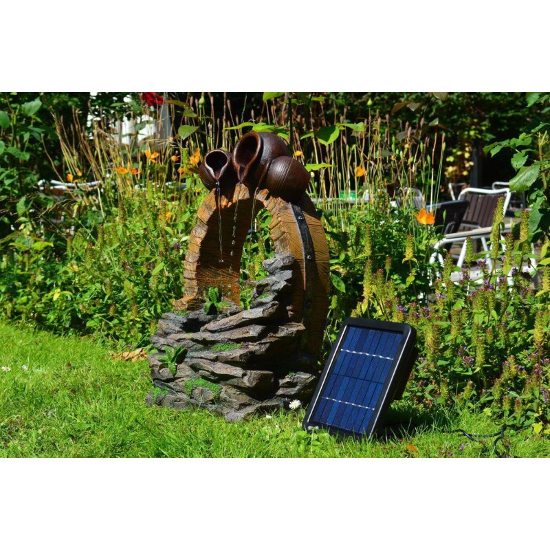 Solcelle springvand