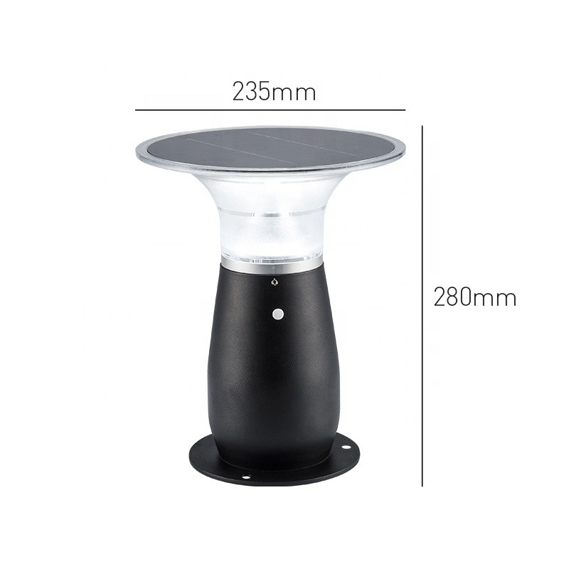 Helios Mushroom solcellelampe