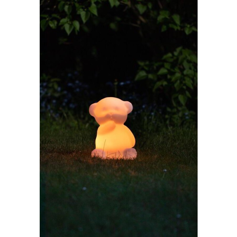 formlampe solcelle bjørn