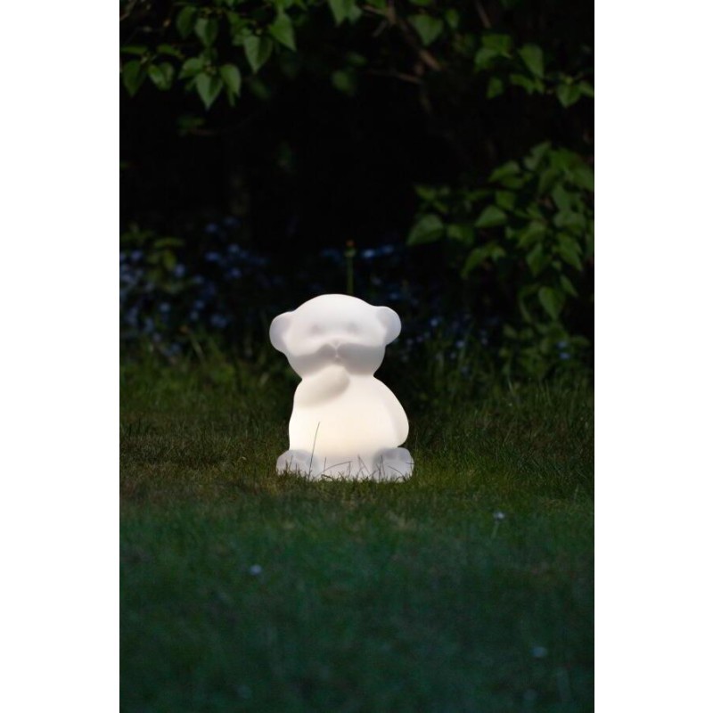 formlampe solcelle bjørn