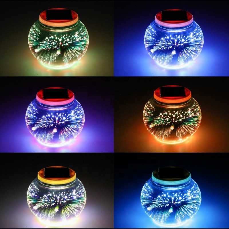 Akasia solcelle bordlampe 'Lucid'