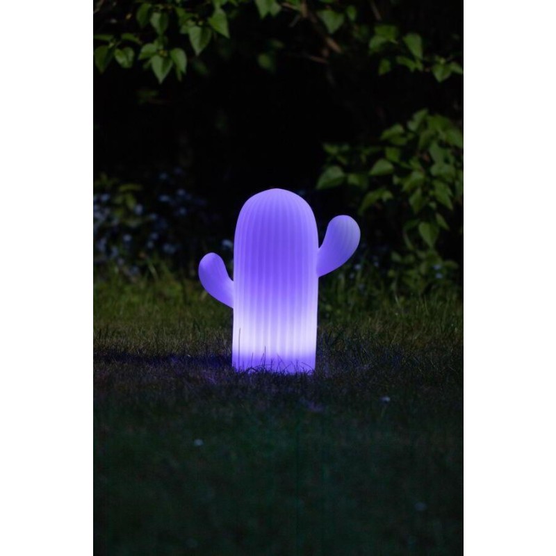 formlampe solcelle kaktus