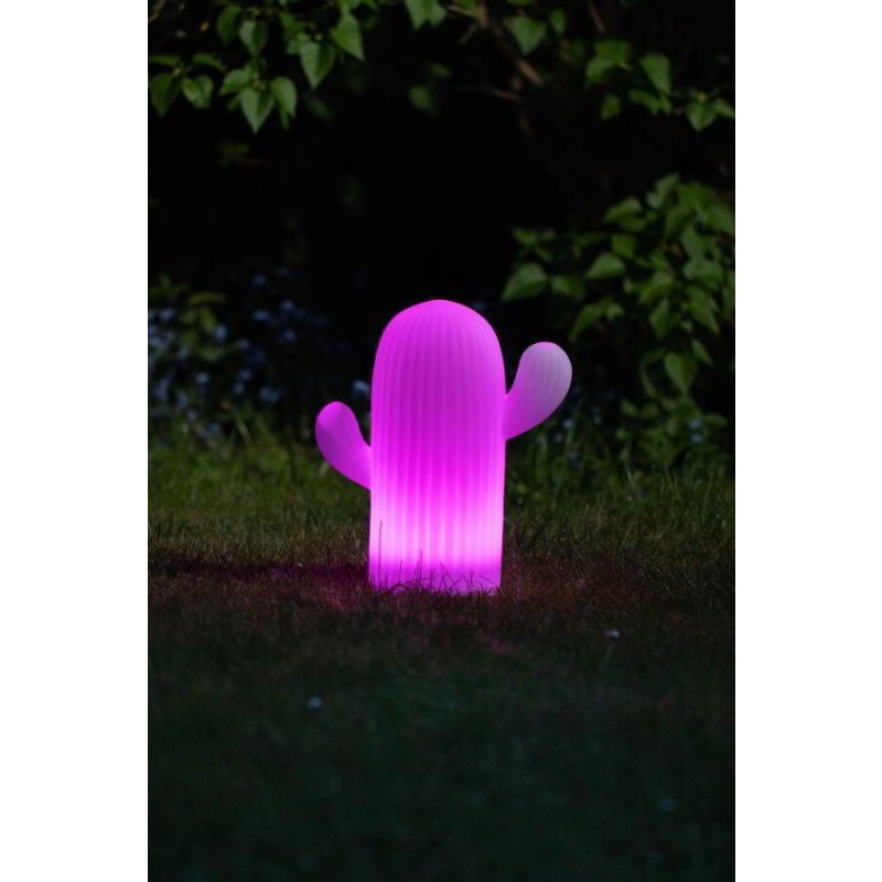 formlampe solcelle kaktus
