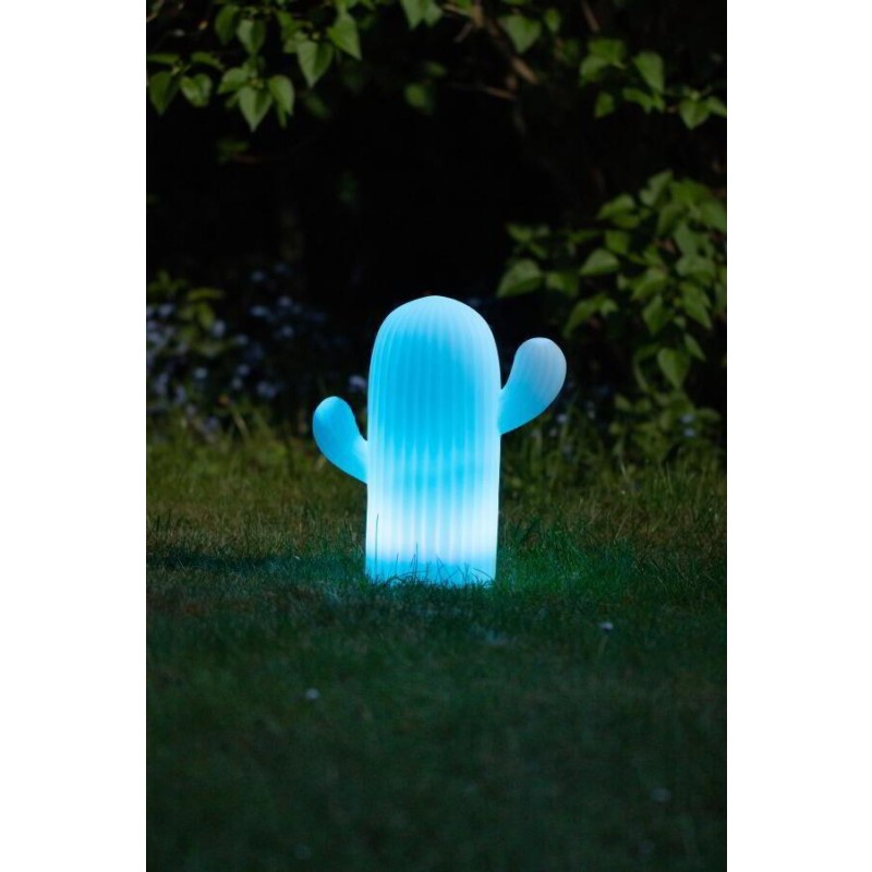 formlampe solcelle kaktus