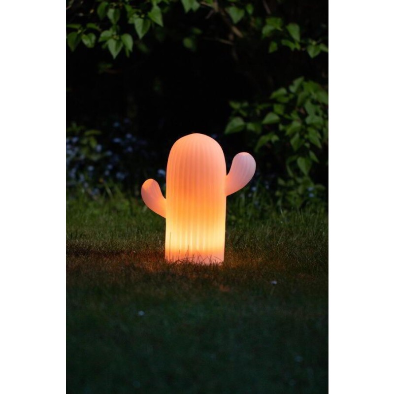 formlampe solcelle kaktus