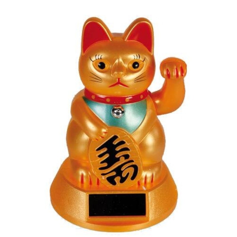 Lykkebringende vinke-kat (Maneki-neko)