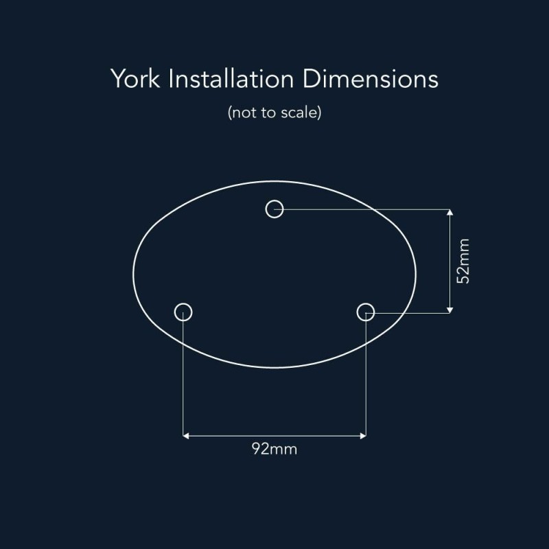 york solcelle lampe