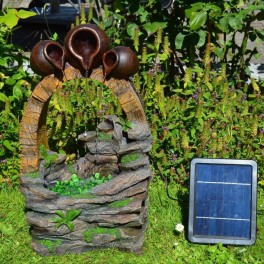 Solcelle springvand