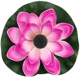 Flydende solcellespringvand 'Blomstrende Åkande'