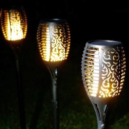 SunFlame Premium Solcellefakkel