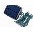 Aurora solcelle lyskæde (50 LED, hvid)