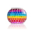 Akasia solcelle bordlampe 'Rainbow'
