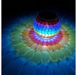 Akasia solcelle bordlampe 'Rainbow'