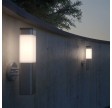 solcelle lampe til mur