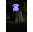 formlampe solcelle svamp