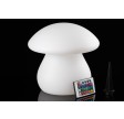 formlampe solcelle svamp