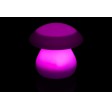 formlampe solcelle svamp
