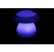 formlampe solcelle svamp
