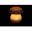 formlampe solcelle svamp