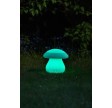formlampe solcelle svamp