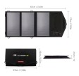 15W 6000mah solcelleoplader